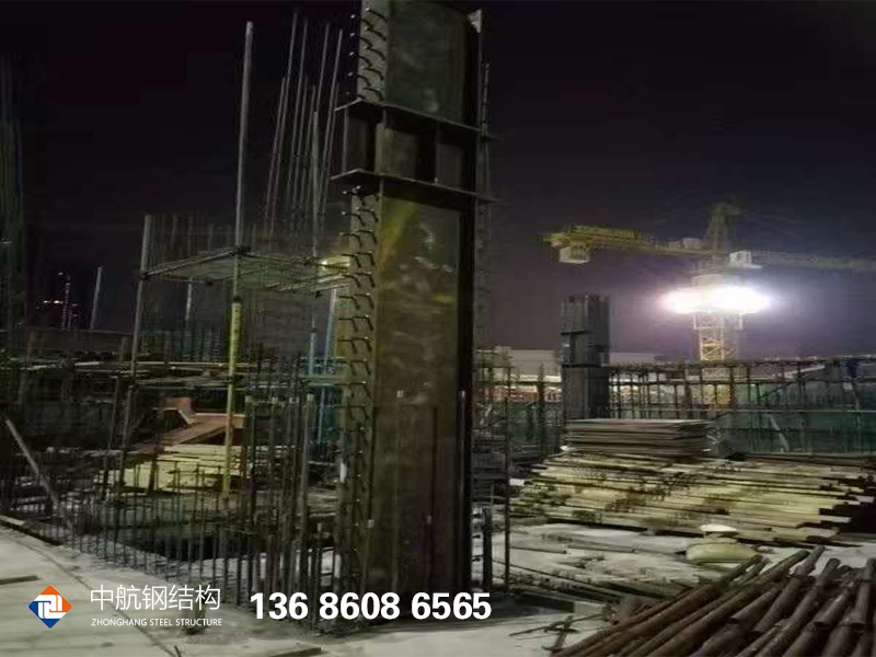 深圳罗湖钢结构高层施工案例