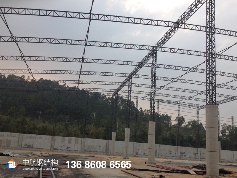 东莞樟木头钢结构钢结构桁架工程案例